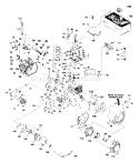 Part Location Diagram of 35287 Briggs and Stratton Hub, Starter